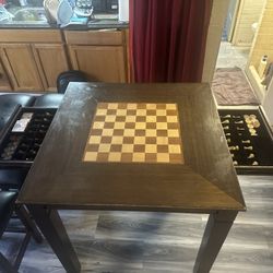 Costco Pub-Height Game Table + 4 Stools