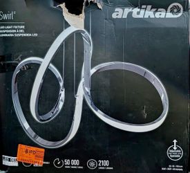 Artika Swirl LED Pendant Fixture