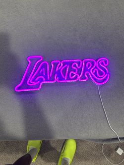 Los Angeles Lakers Wall Light