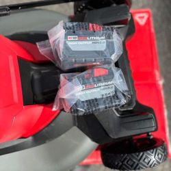 M18 FUEL Brushless Cordless 21 in. Walk Behind Dual Battery Self-Propelled Mower w/(2) 12.0Ah Battery and Rapid Charger