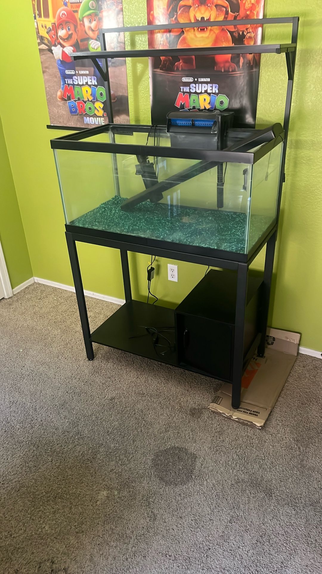 40 Gallons Fresh Water Aquarium