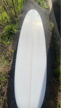 Longboard thruster 8’6 includes fins