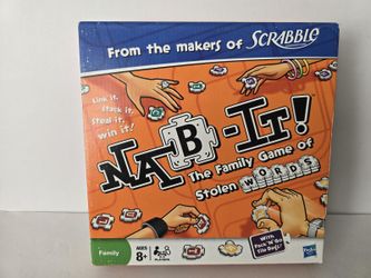 Nab-It! Family Game of Stolen Words by Hasbro