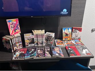 Anime(Manga)+Funko Pops Books- Naruto, Chainsaw Man etc..