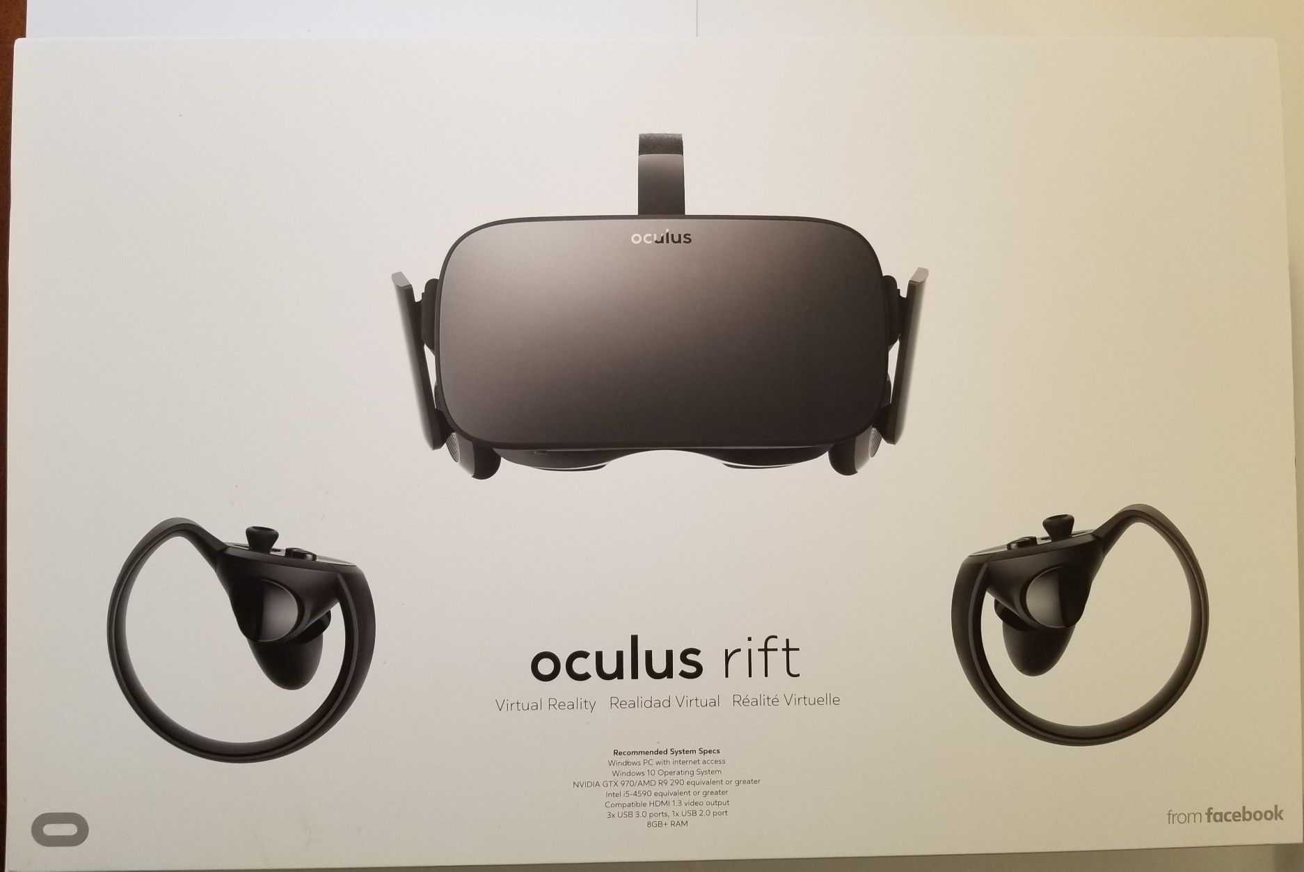 Oculus rift 2 touch controller 2 sensors