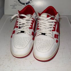 Amiri low White Red Size 12