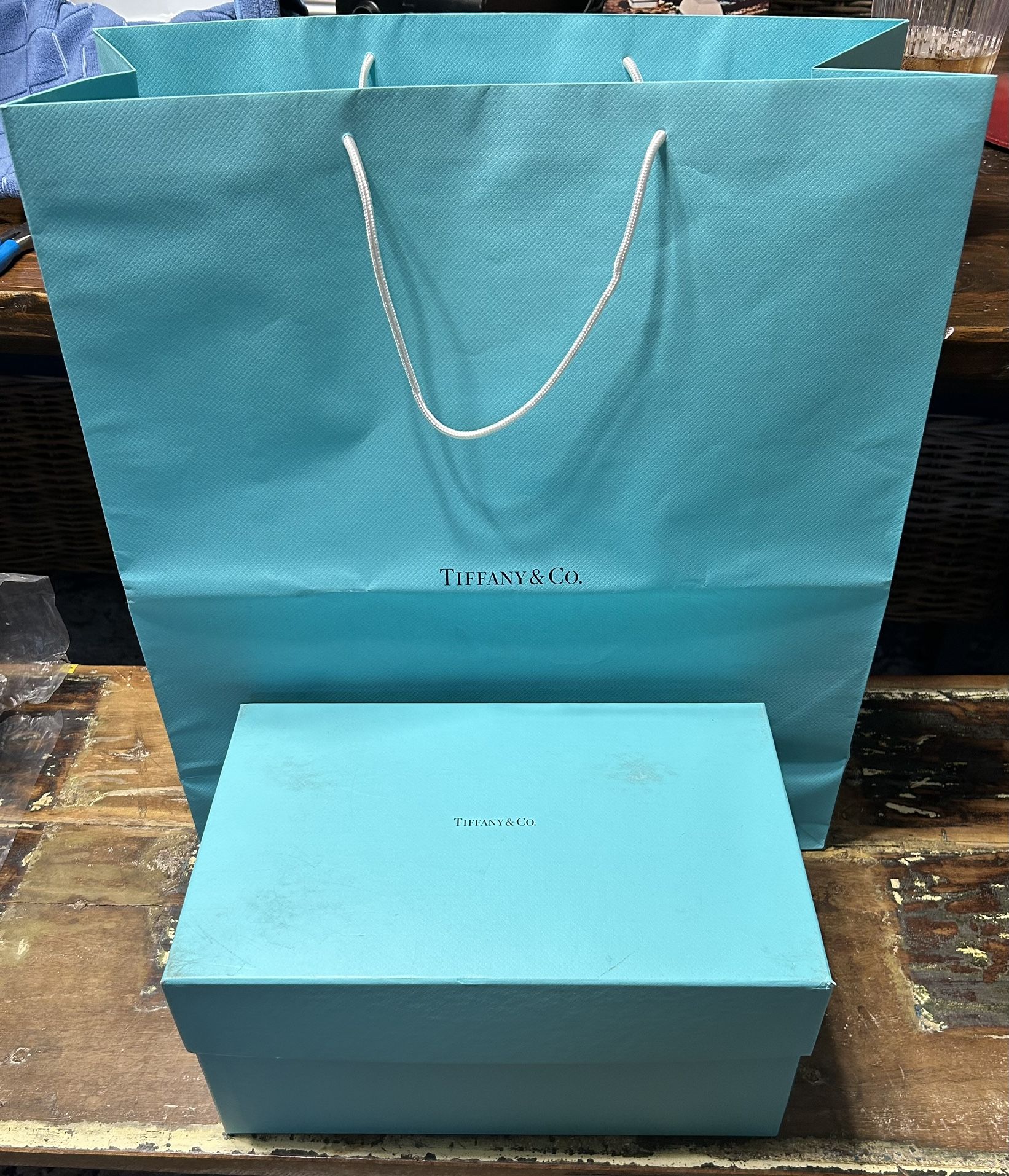 Large Tiffany Bag And Box