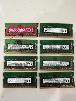 8GB DDR4 LAPTOP RAM modules