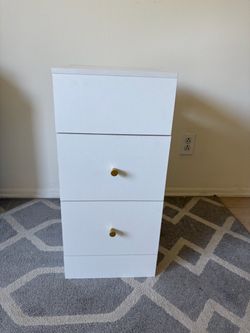 White Drawer