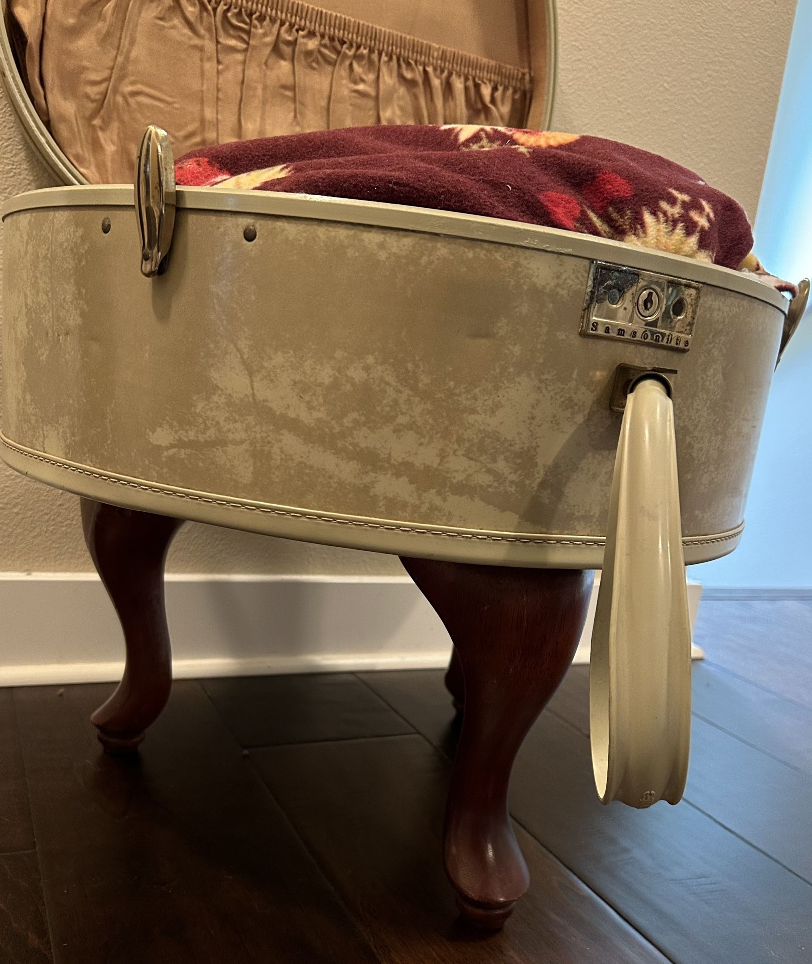 Vintage Samsonite Pet Bed Suitcase