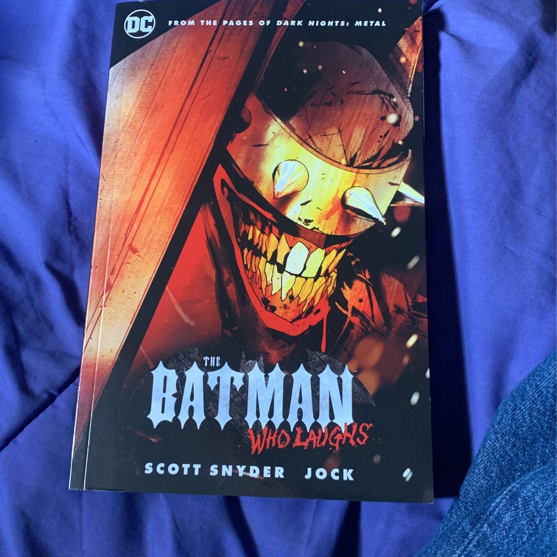 The Batman Who Laughs Graphic Novel