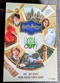 Harry Potter Geek Out Party Board Game