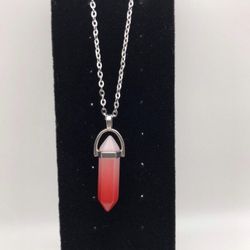Natural Stone Pendant Necklace