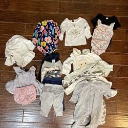6-9M Baby Girl Clothes 