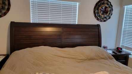 WAS $3000 NOW ONLY $1000 Queen size bed frame and mattress  LIKE NEW