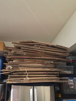 Large Lot of Used Moving Boxes