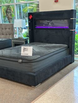 Brand new bed frame with visualizer- buy now pay later