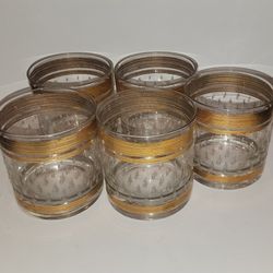 Mid-Century Culver Executive on the Rocks, Set of 5
