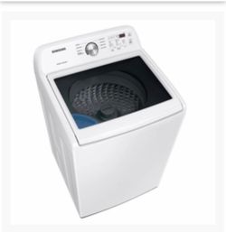 Samsung 4.4 Cu. Ft Smart Top Load washer with 7.2 Cu. Ft Smart Elc Dryer