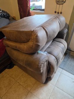 Electric leather chair