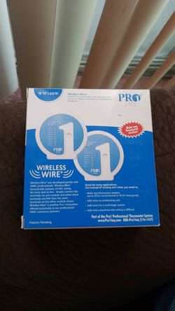 PRO 1 IAQ WIRELESS WIRE T-STAT