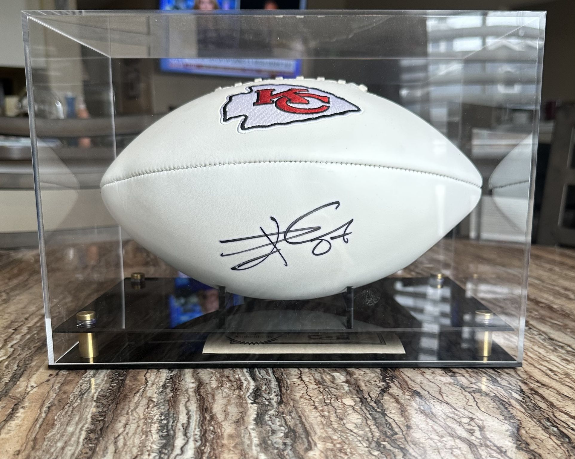 Travis Kelce Signed Football For Sale