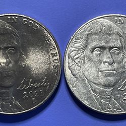 2023 & 2022 Anneal Error Nickels