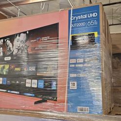 65” Samsung Crystal 4K Smart TV LCD LED 