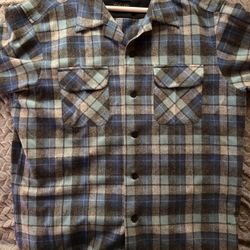 Pendleton Surf Plaid LARGE Blue
