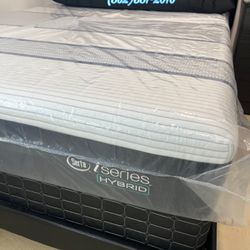 Serta I Series Queen Mattress And Boxspring Bed Set Nueva Cama