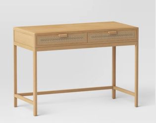 Minsmere Writing Desk with Drawers Brown - Opalhouse™
