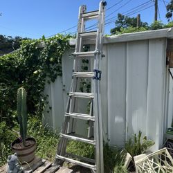 Werner Extendable A-frame Ladder