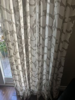 Set of Four Curtain Panels