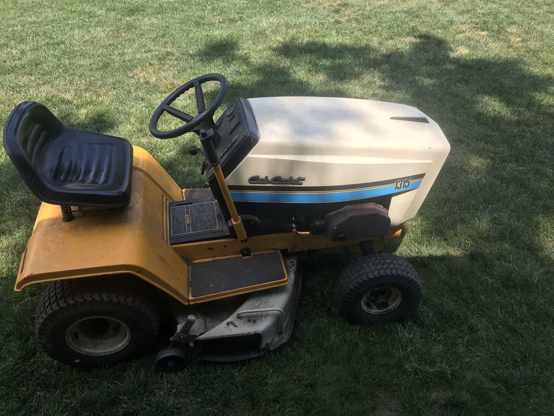 Cub Cadet And Sears Lawn Tracters   Price Is For Both   Negotiatable 