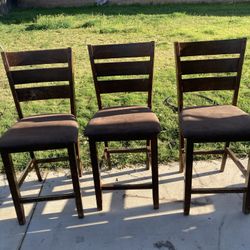 Set Of 3 Dining Room Chairs