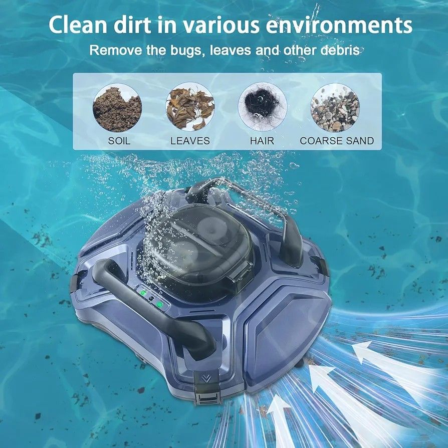 Cordless Robotic Pool Cleaner