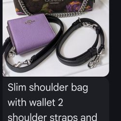 Brand New Authentic Coach Bag With Wallet 