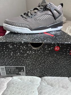 Jordan Spizike Low Cave Stone Size 11 1/2