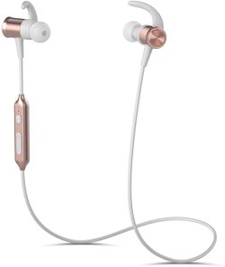 Bluetooth Headphones 9 Hrs Playtime Wireless Sports Running CVC 6.0 Noise Cancelling Sweatproof Magnetic Design Cordless Earbuds