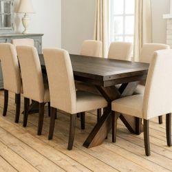 Custom Designed Farmhouse Dining Tables.