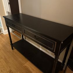 Console Table With 2 Drawers 