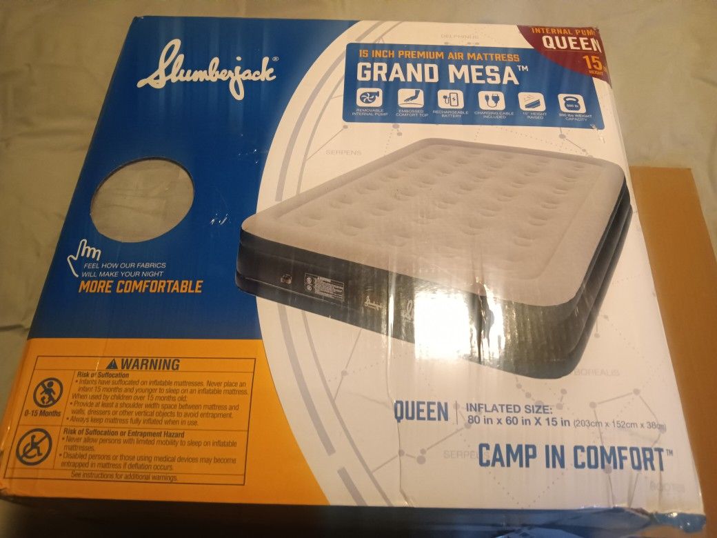 Slumberjack Queen Size Air Mattress 