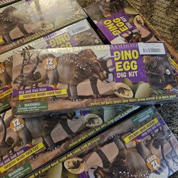 Dino Egg Dig Kit, 12 Surprise Eggs for kids, Easter Eggs toys Dig and Find Dino, NEW 

Pick up only, Sheridan and evans streets 