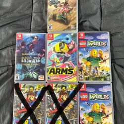Nintendo Switch Games ( Read Description)