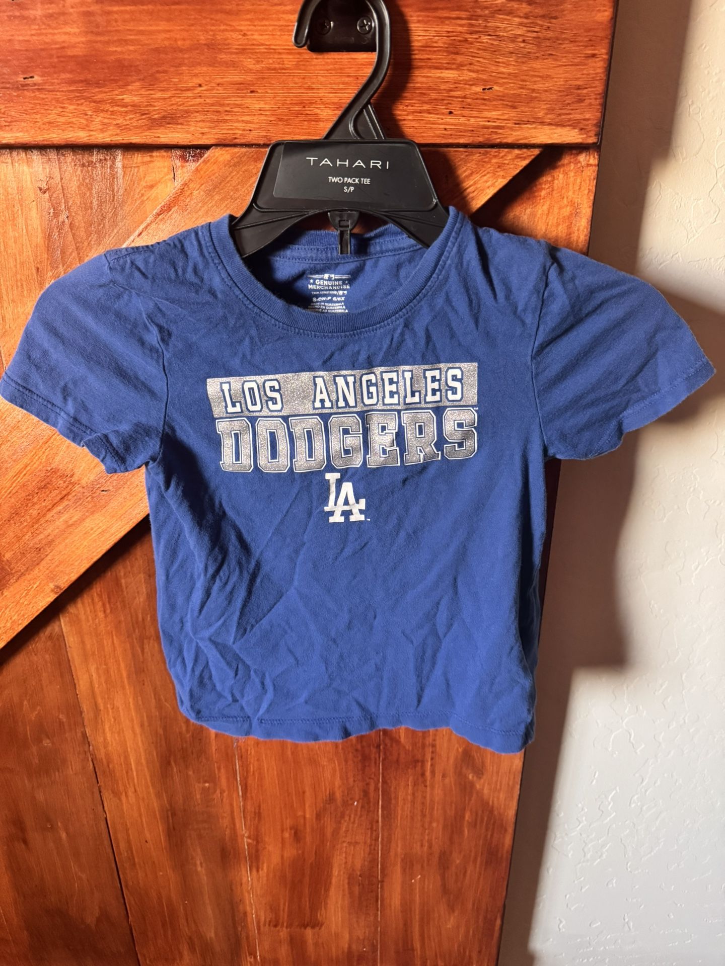 Size 6 Kids Dodgers Shirt 