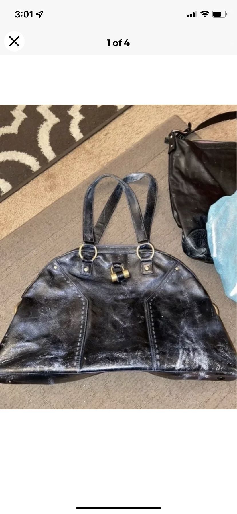 Authentic YSL Medium Muse Bag