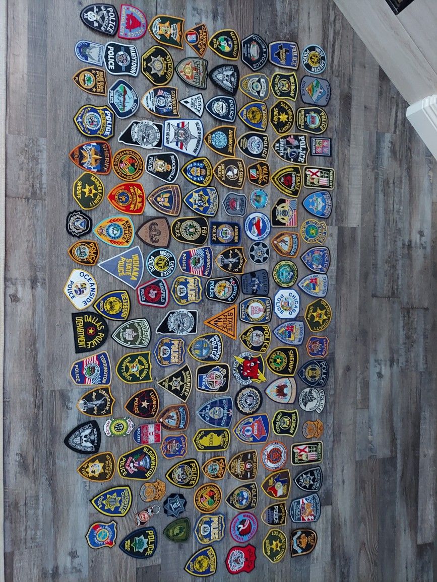 Police Patch Collection