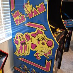 Arcade MS PACMAN Plus 60 Games THIS IS NOT AN ARCADE 1 UP THIS IS THE REAL SIZE