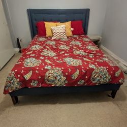 FREE Queen Platform Bed and Dresser/Mirror