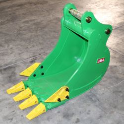 Mini Excavator CAT-307 Bucket GP 18-inch width.